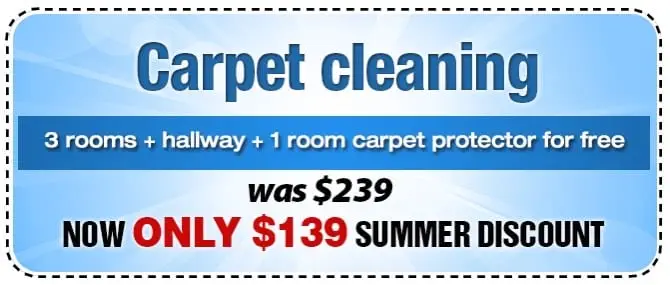 Get the best summer deal on carpet cleaning: 3 rooms + hallway + 1 room carpet protector for free. Originally $239, now just $139. Looking for tile cleaning near me? Act fast and enjoy a sparkling clean home!.