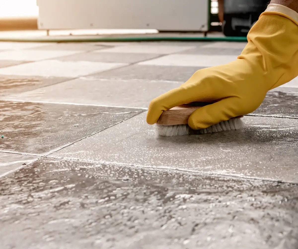 Tile And Grout Cleaning Process (1)