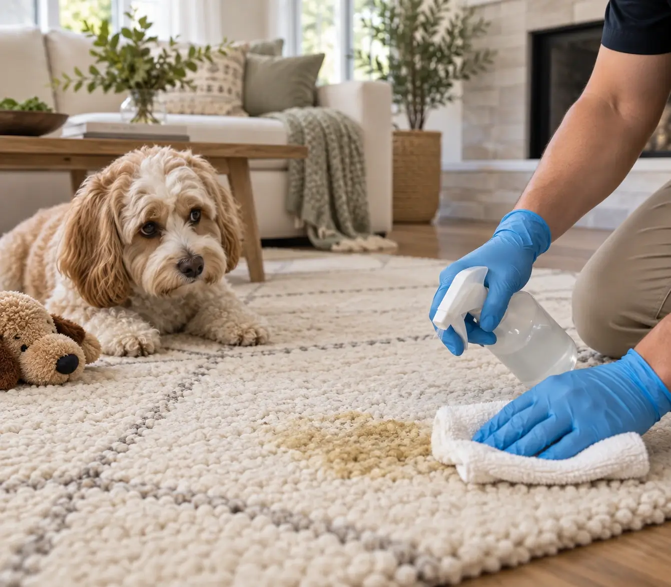 Pet Stains And Odor Need Extra Care On Wool